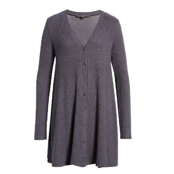 LULUS Sweet Comfort Long Sleeve Swing Sweater Dress - Picture 2 of 6